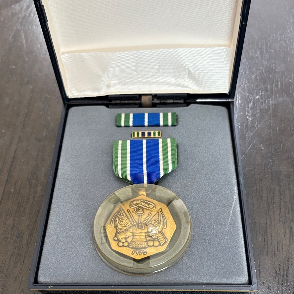 Military Achievement Gold Medal with Ribbon